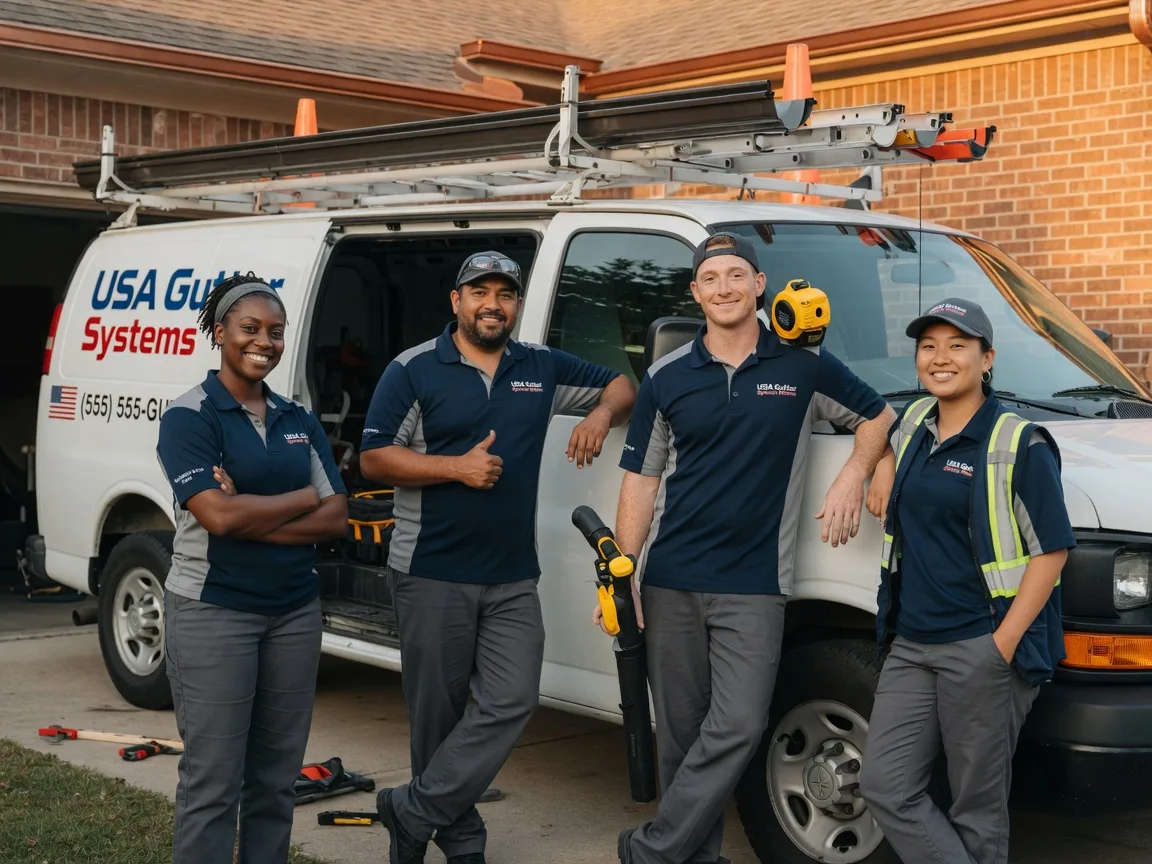 Gutter Installation company in Francitas, TX